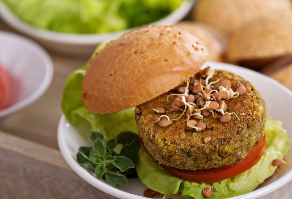 COCINA VEGANA: HAMBURGUESAS DE LENTEJAS CON NUECES