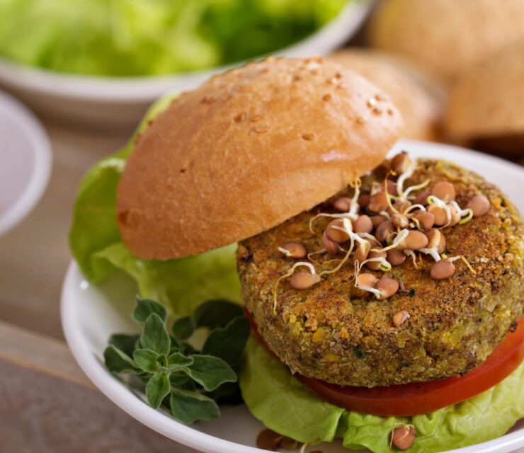 COCINA VEGANA: HAMBURGUESAS DE LENTEJAS CON NUECES