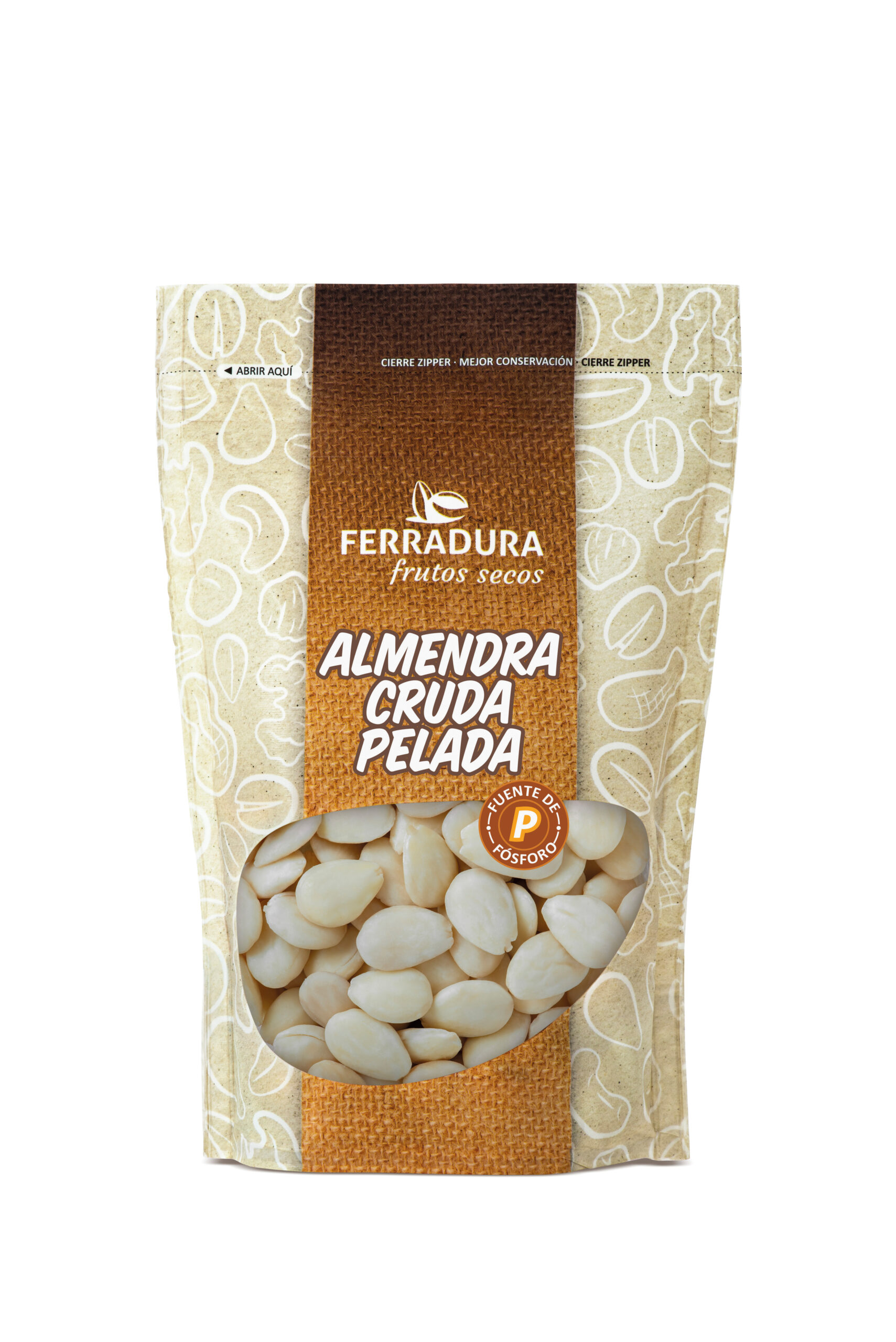 FS Bolsa Doypack Almendra Pelada Cruda